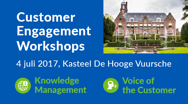 Customer Engagement Workshops 4 juli 2017